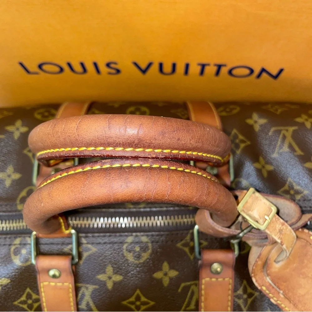 Louis Vuitton Keepall! LV Monogram Keepall 45 Vintage Bag!